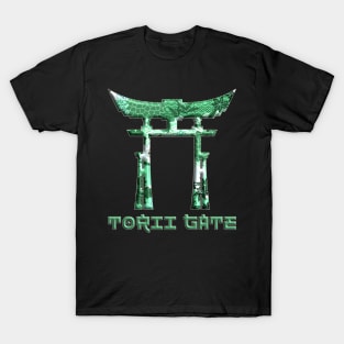 Japanese Torii Gate Rising Sun Japanese Gate 43 T-Shirt